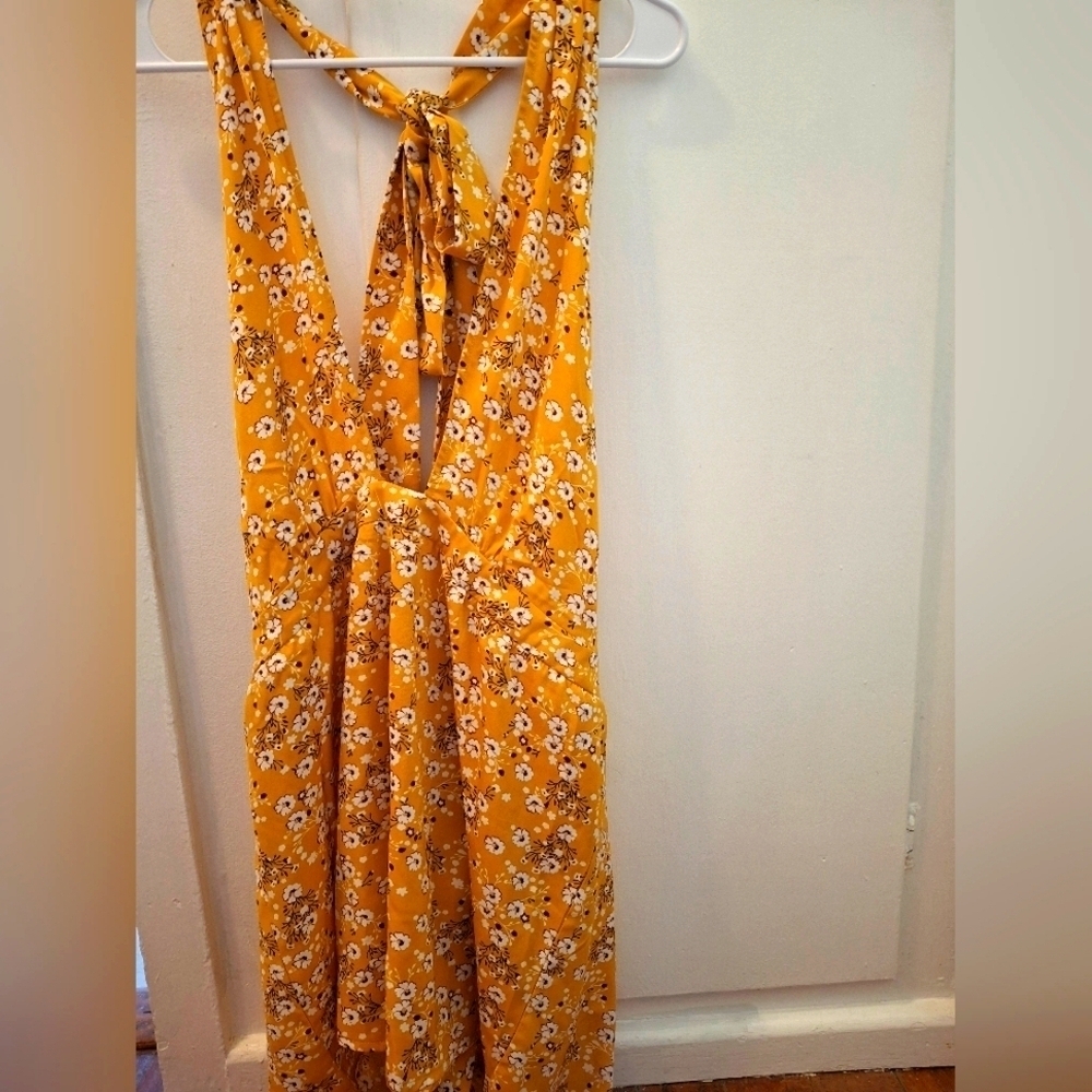 Floral Halter Romper
